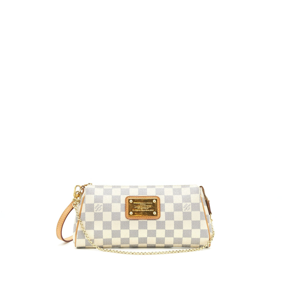LOUIS VUITTON EVA CROSSBODY BAG IN DAMIER AZUR