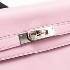 Hermes Kelly 25 Swift x9 Mauve Sylvestre SHW