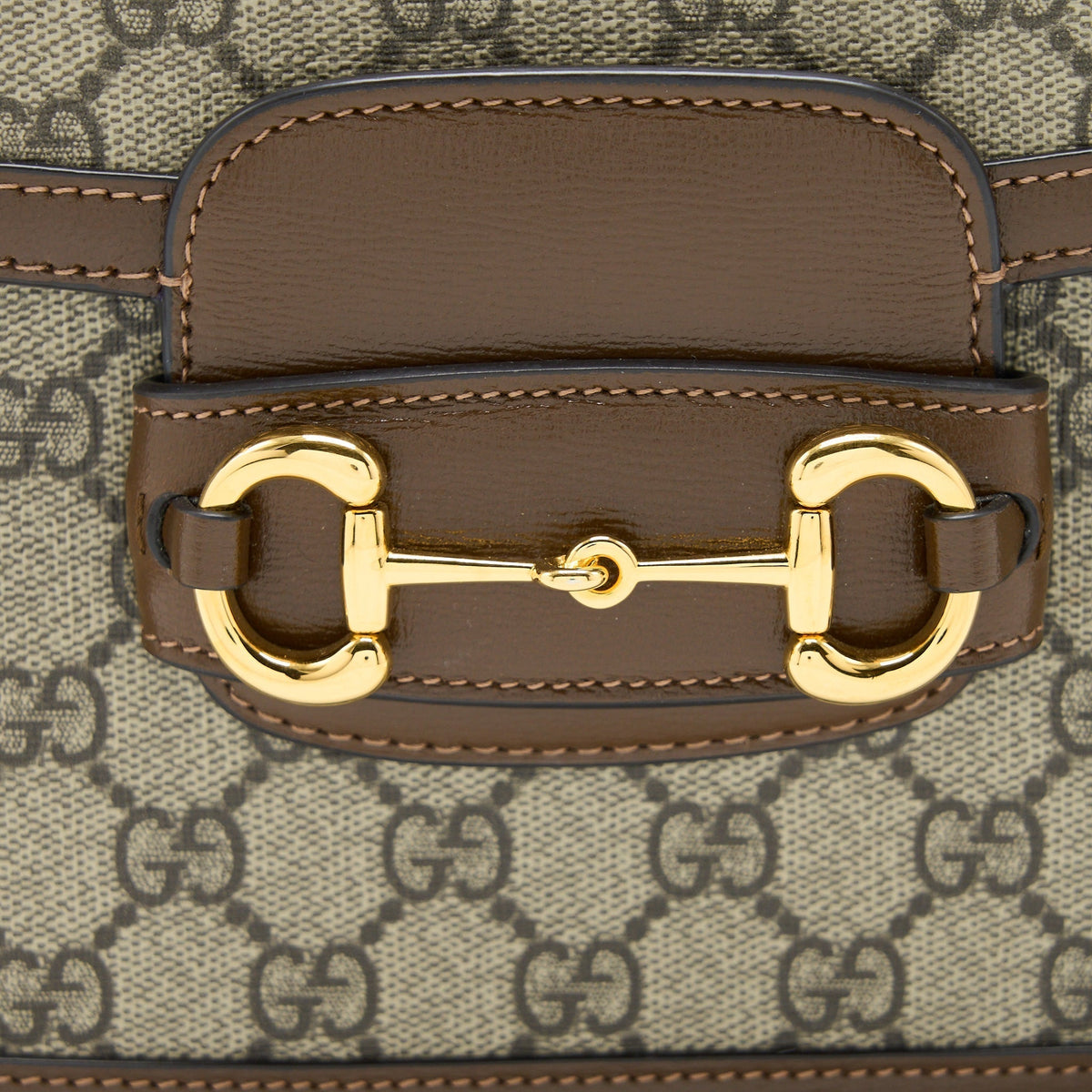 GUCCI HORSEBIT 1955 BAG GG SUPREME CANVAS GHW