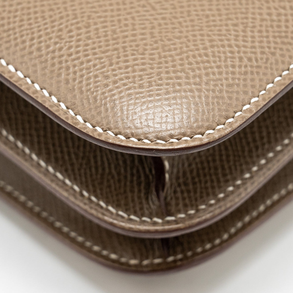 Hermes Mini Constance Epsom Etoupe GHW