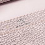 HERMES BEARN COMPACT WALLET EPSOM MAUVE PALE SHW