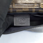 FENDI MINI CROSSBODY POUCHE WITH CHAIN