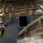 FENDI MINI CROSSBODY POUCHE WITH CHAIN