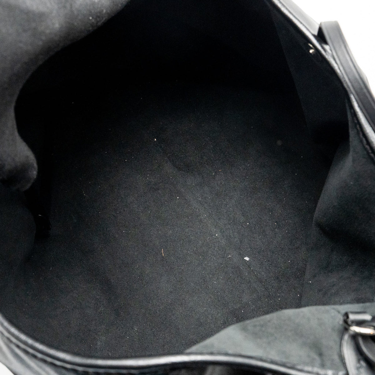 LOUIS VUITTON CARRYALL VIBE MM LAMBSKIN/MONOGRAM CANVAS BLACK SHW