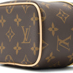 LOUIS VUITTON NICE NANO MONOGRAM CANVAS GHW