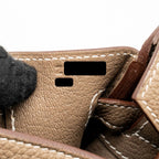 Hermes Birkin 25 Togo Etoupe GHW