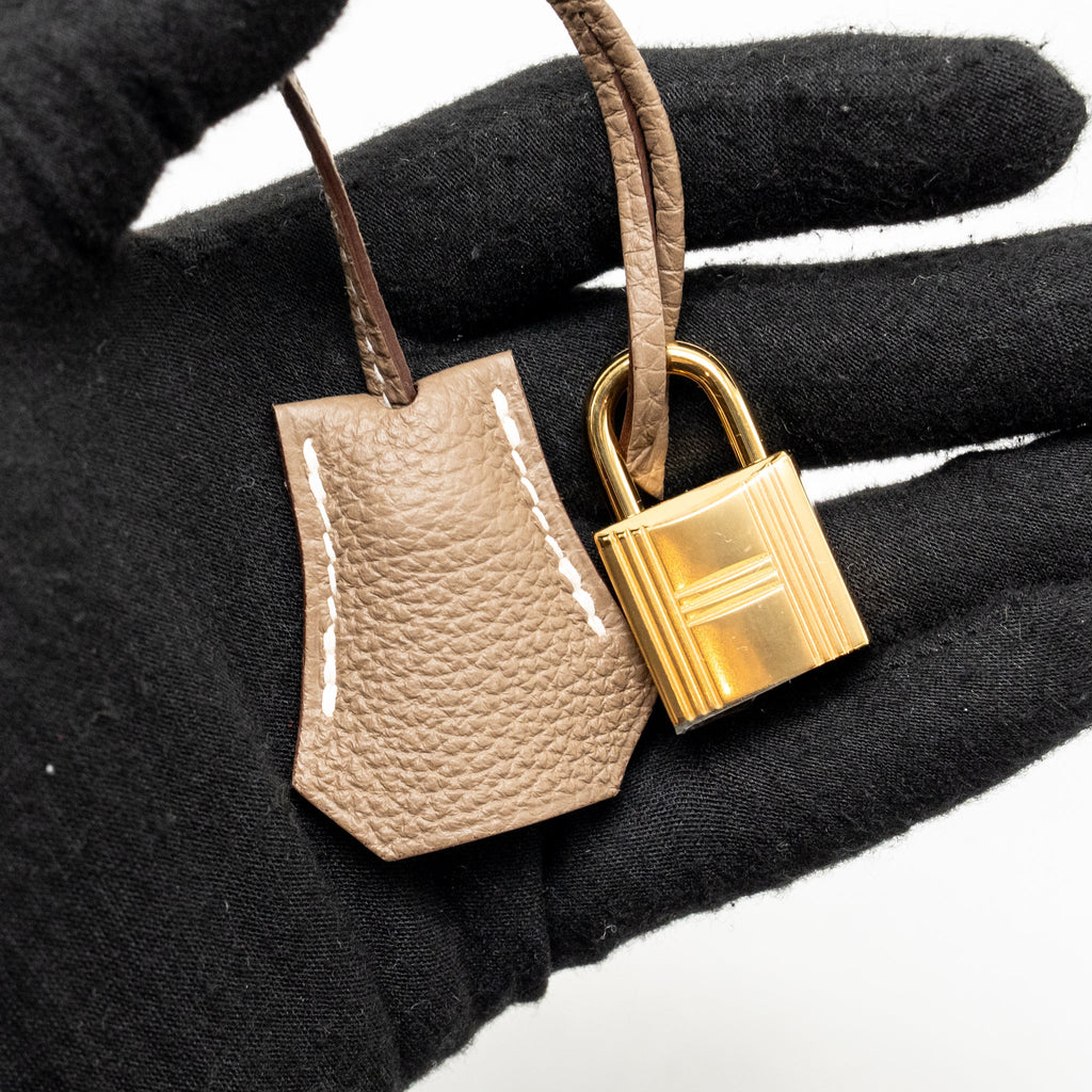 Hermes Birkin 25 Togo Etoupe GHW