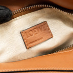 LOEWE SMALL PUZZLE BAG CALFSKIN TAN SHW