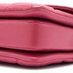 CHANEL TOP HANDLE TRENDY CC FLAP BAG LAMBSKIN PINK LGHW