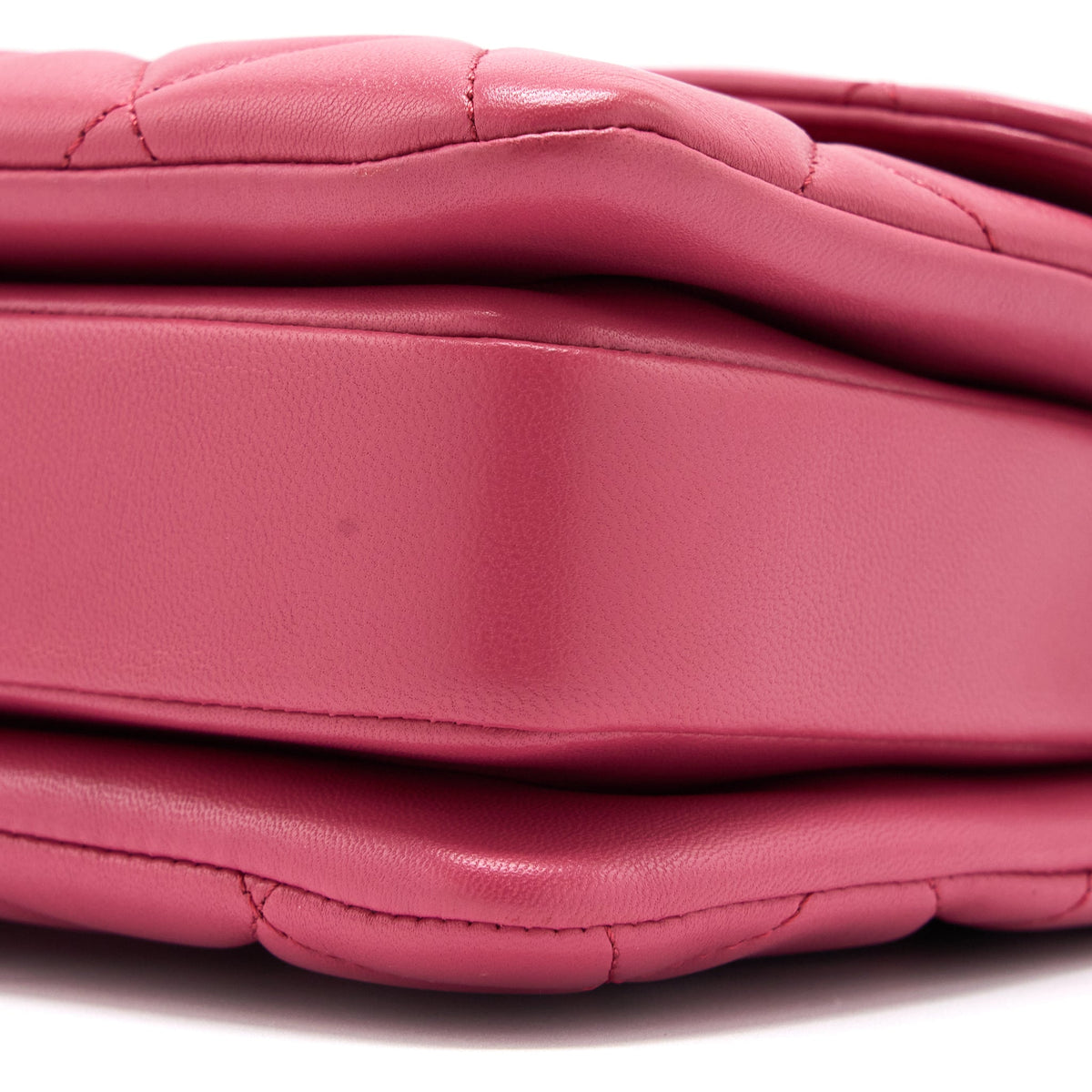 CHANEL TOP HANDLE TRENDY CC FLAP BAG LAMBSKIN PINK LGHW