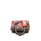 Gucci GG Camouflage Boston Bag GG Supreme Canvas/Leather Brown/Pink/Red SHW
