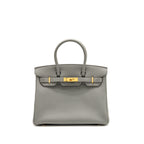 Hermes Birkin 30 Togo 4Z Gris Mouette GHW