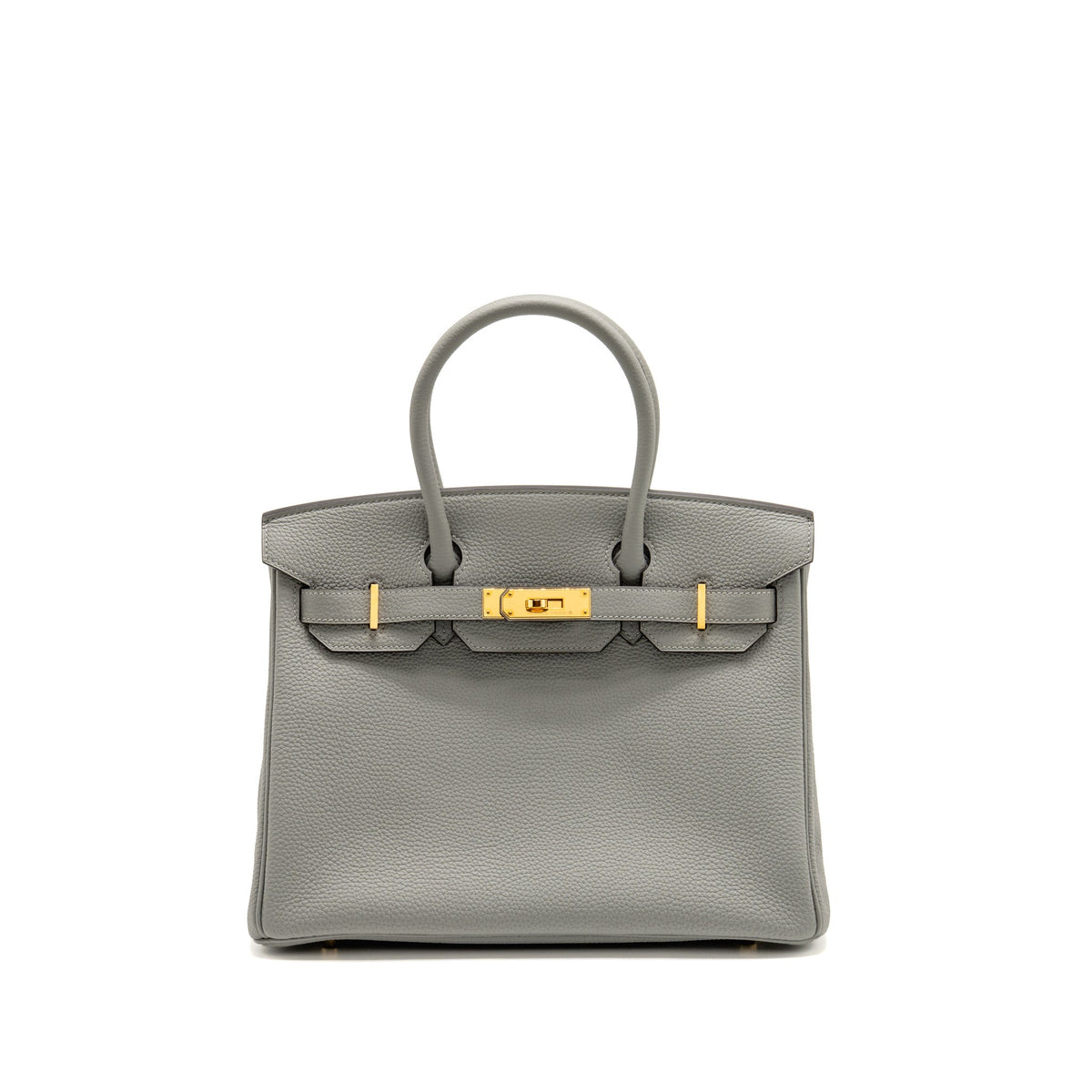Hermes Birkin 30 Togo 4Z Gris Mouette GHW