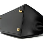 HERMES KELLY 28 BOX CALFSKIN BLACK GHW