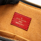 LOUIS VUITTON TUILERIES BAG MONOGRAM CANVAS BLACK/RED GHW