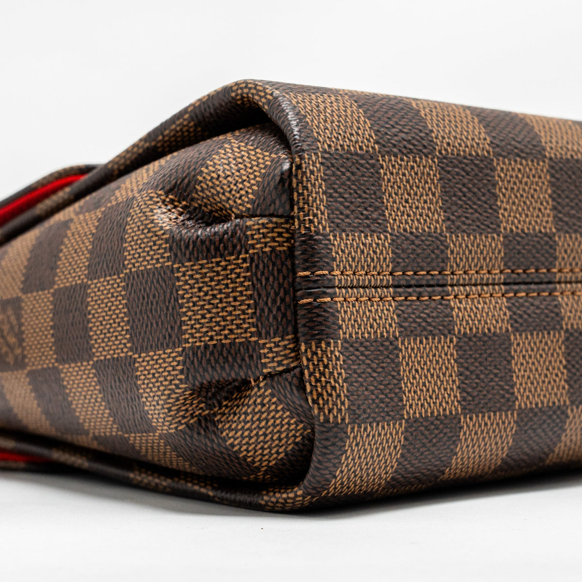 LOUIS VUITTON CROISETTE DAMIER EBENE GHW