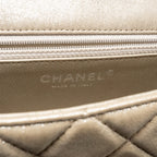 Chanel Mini 2.55 Reissue Roll Clutch Iridescent Calfskin Light Gold SHW