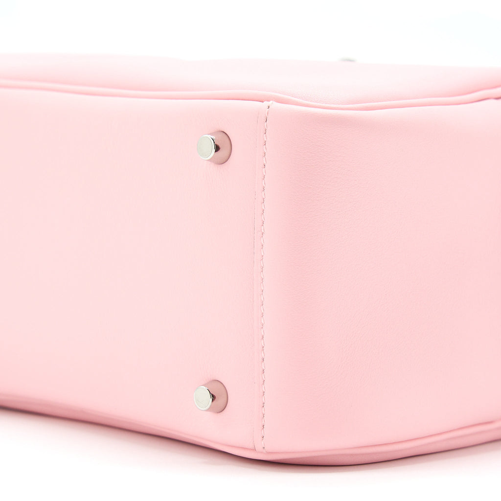 Hermes Mini Lindy Swift 3Q Sakura Pink SHW