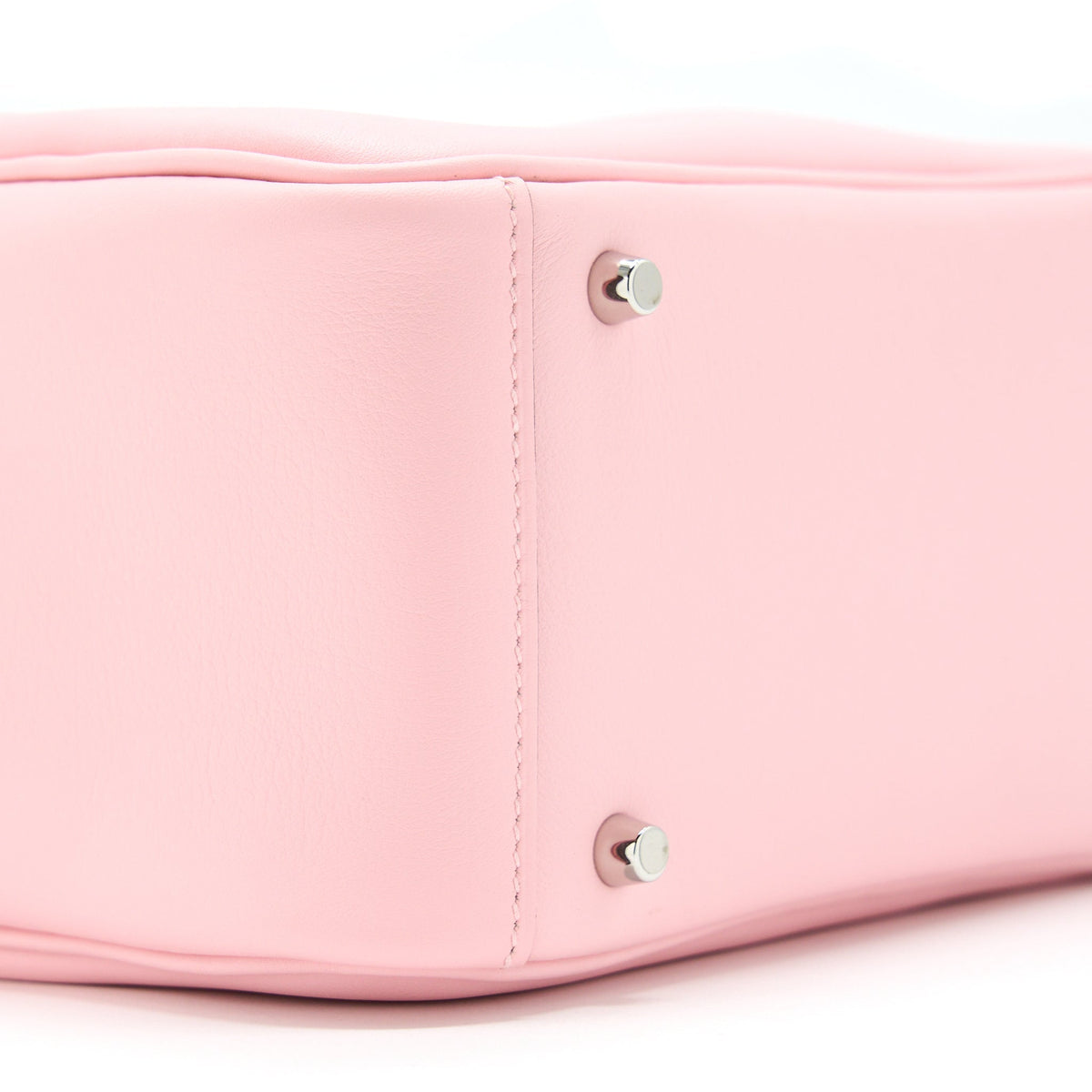 Hermes Mini Lindy Swift 3Q Sakura Pink SHW