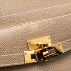 HERMES KELLY WALLET EPSOM ETOUPE GHW