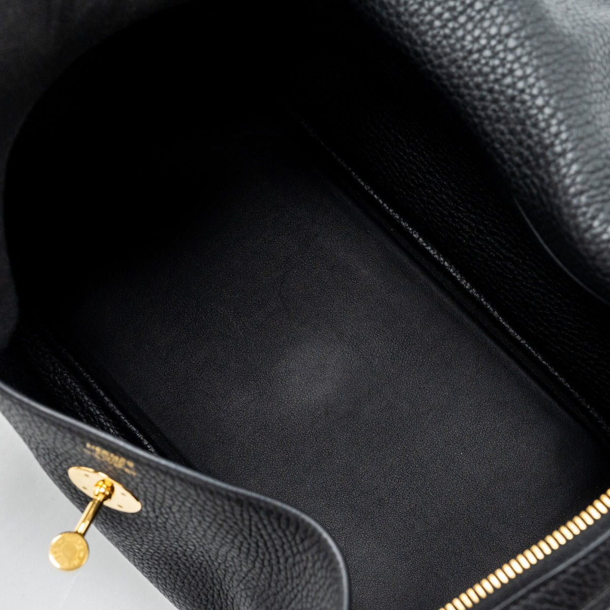 Hermes lindy 30 clemence black GHW