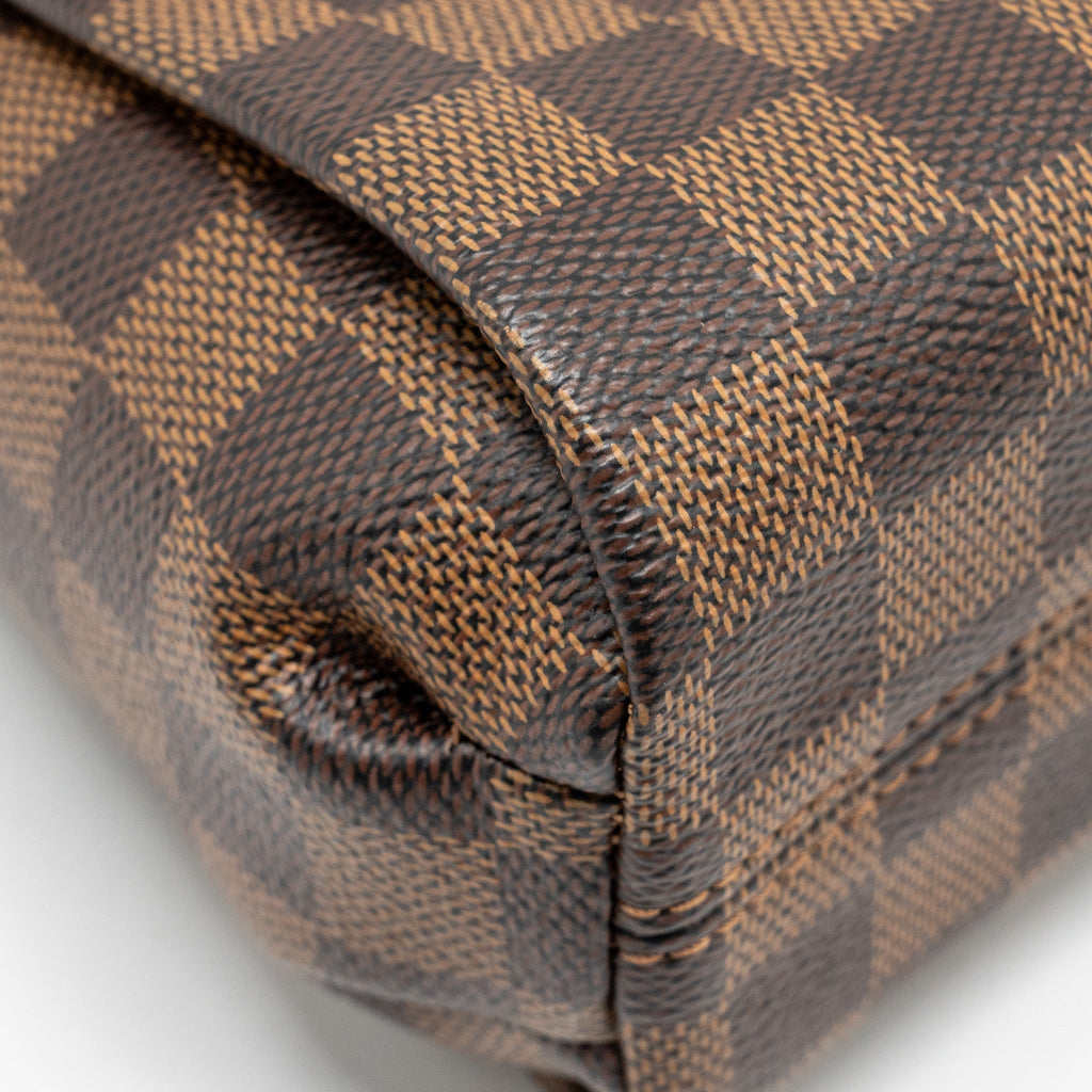 LOUIS VUITTON CROISETTE DAMIER EBENE GHW