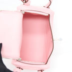 Hermes Mini Lindy Swift 3Q Sakura Pink SHW