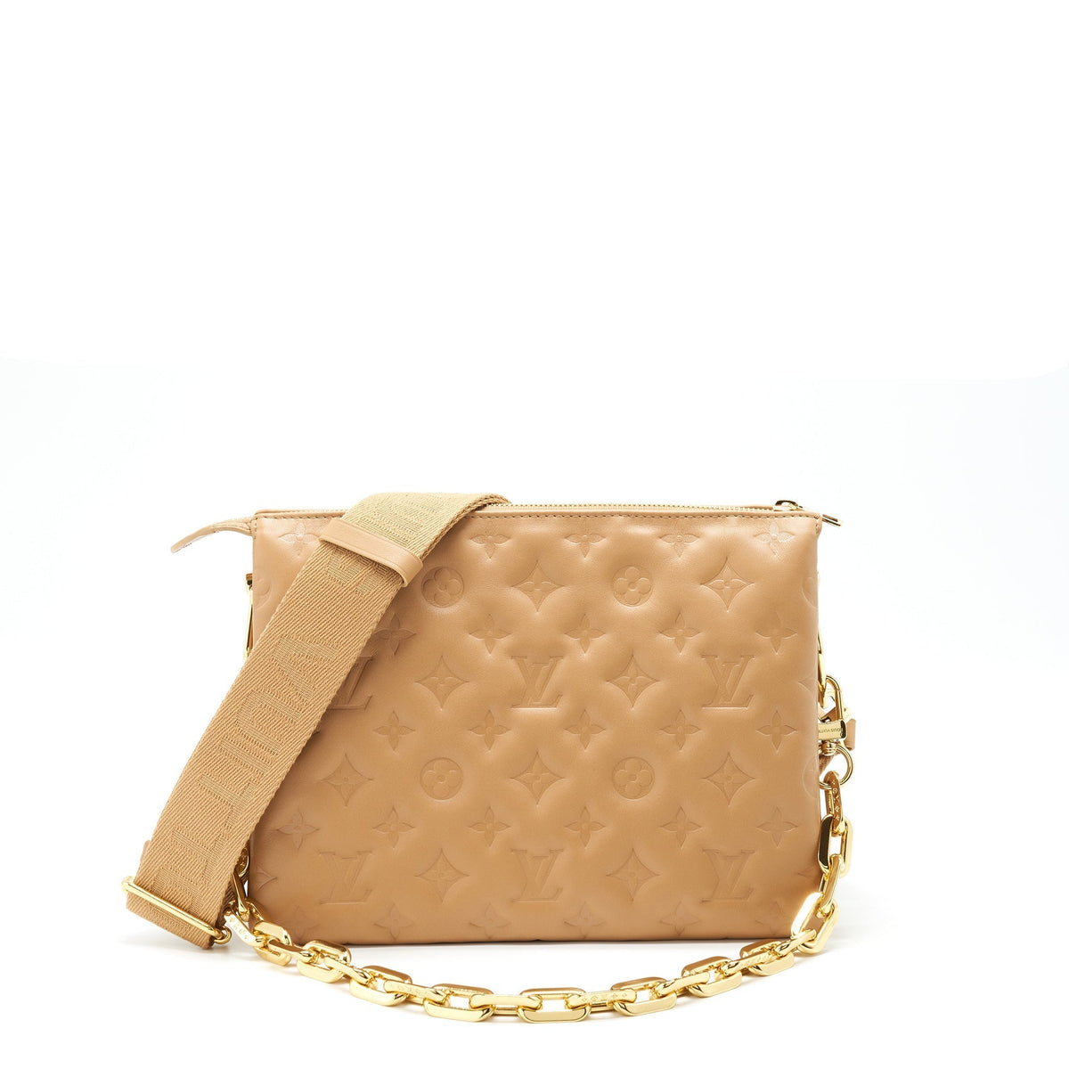 LOUIS VUITTON COUSSIN PM CAMEL