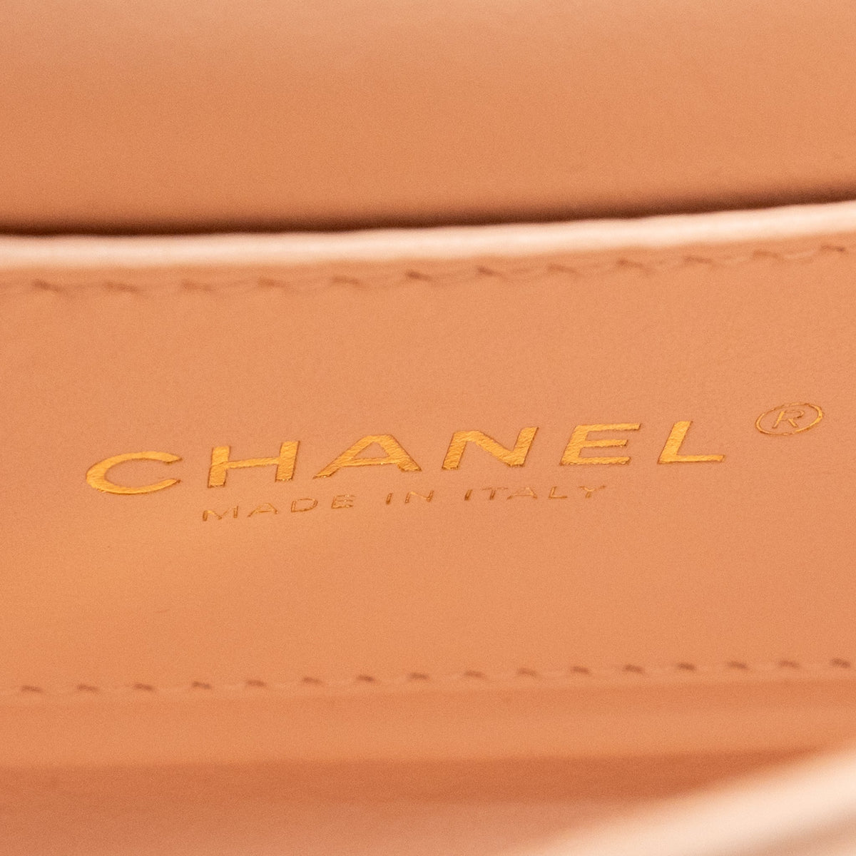 Chanel 24C Detailed CC Strap Handle Flap Bag Lambskin Light Pink GHW (Microchip)