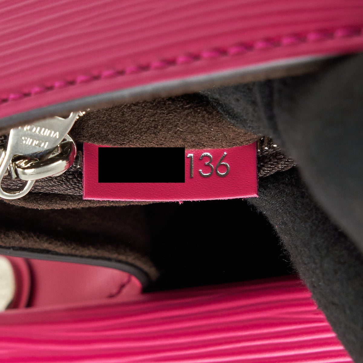 LOUIS VUITTON CLUNY BB EPI PINK