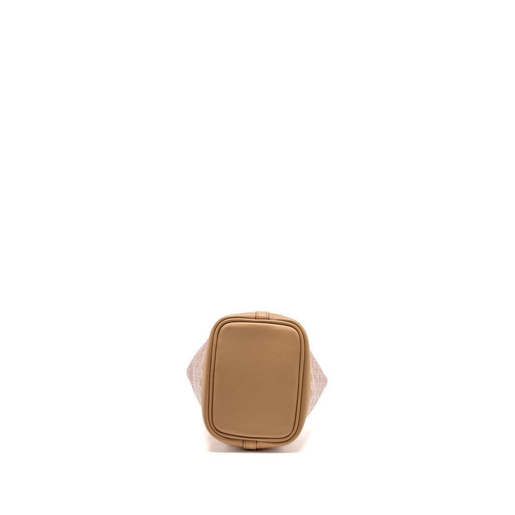 Hermes Lucky Daisy Micro Picotin Swift Chai-Rose-Blanc / Chai SHW