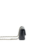 CHANEL MINI RECTANGULAR FLAP BAG LAMBSKIN BLACK GHW