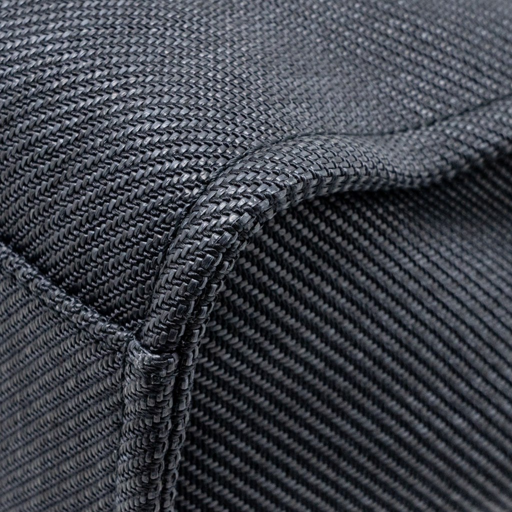 Chanel Deauville tote fabric black LGHW