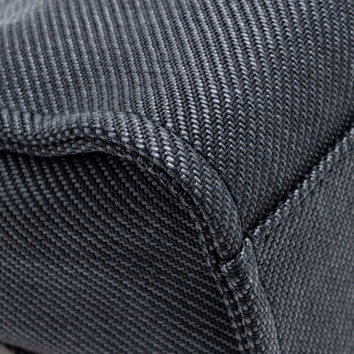 Chanel Deauville tote fabric black LGHW