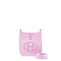 Hermes Mini Evelyne Clemence X9 Mauve Sylvestre SHW