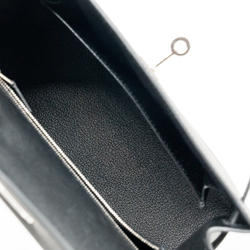 HERMES KELLY 25 EPSOM BLACK SHW