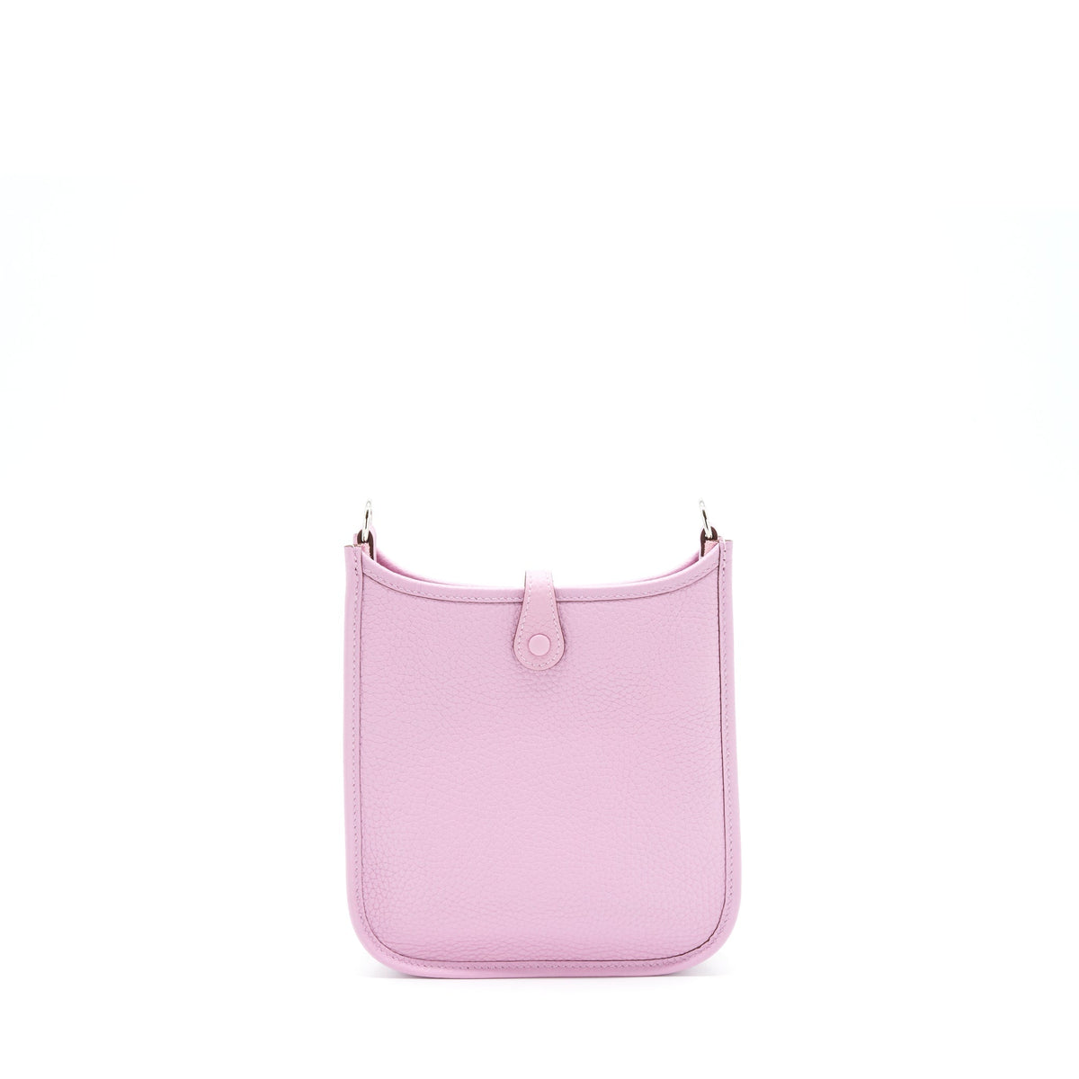 Hermes Mini Evelyne Clemence X9 Mauve Sylvestre SHW
