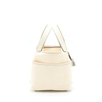 HERMES PICOTIN CARGO 18 LOCK BAG SWIFT AND TOILE CANVAS ECRU/NATA SHW