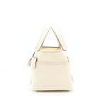 HERMES PICOTIN CARGO 18 LOCK BAG SWIFT AND TOILE CANVAS ECRU/NATA SHW