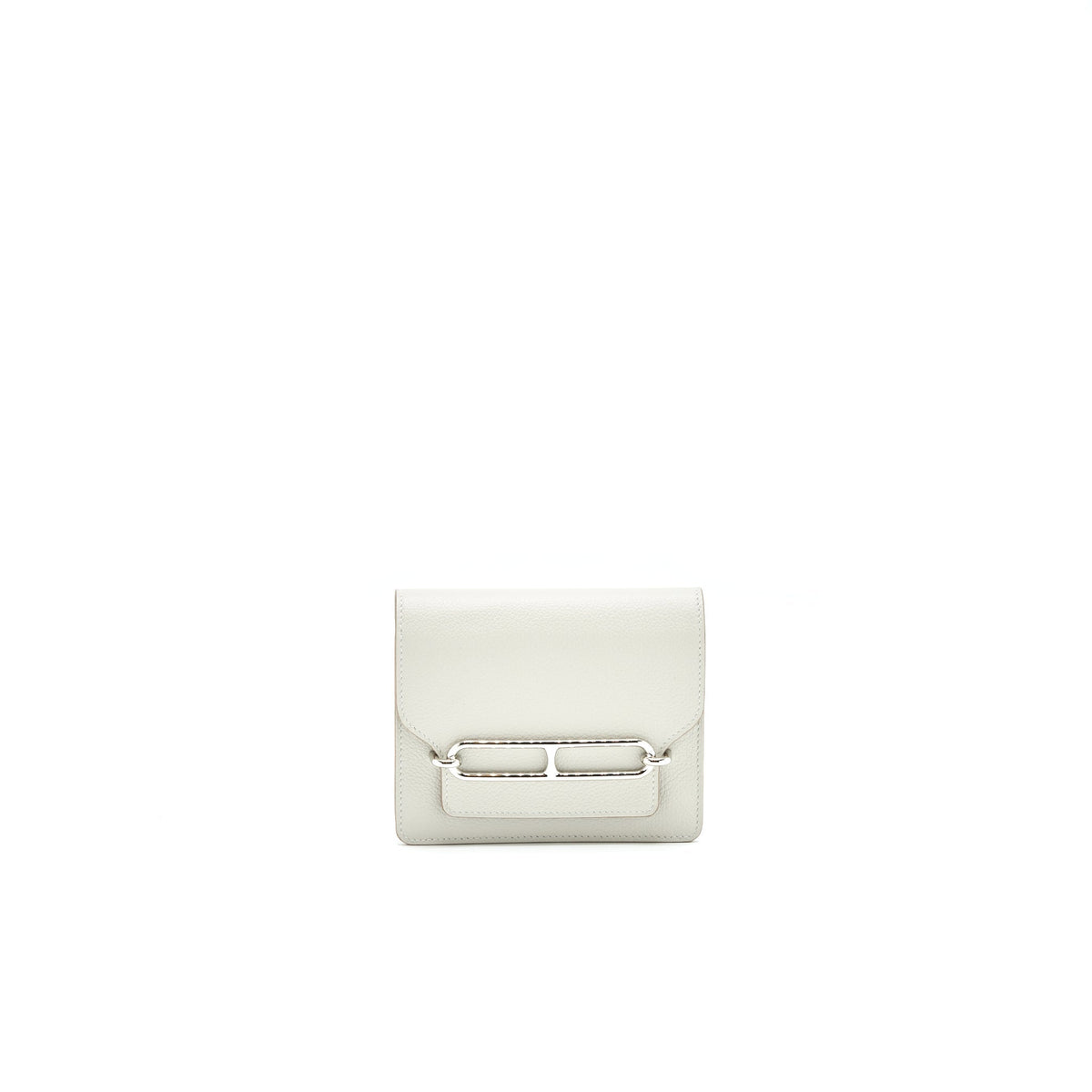 HERMES ROULIS SLIM WALLET EVERCOLOR 80 GRIS PERLE SHW