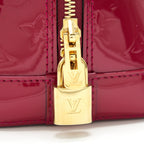 LOUIS VUITTON ALMA PM PATENT LEATHER INDIAN ROSE