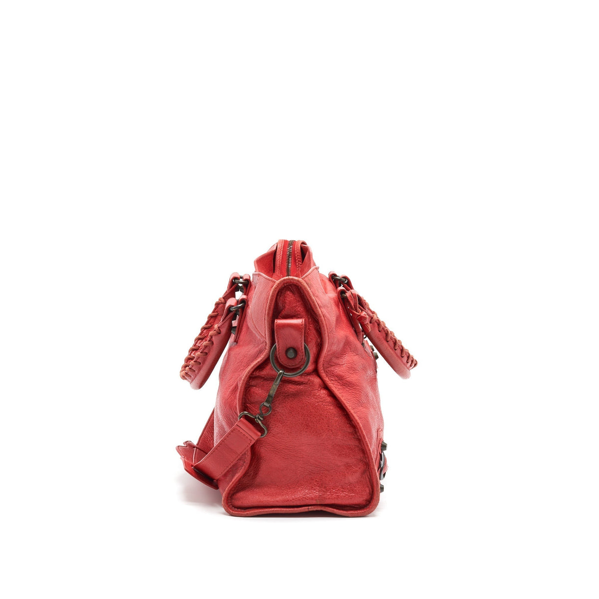 BALENCIAGA CLASSIC CITY BAG RED