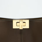FENDI PEEKABOO X-LITE MEDIUM BROWN GHW