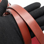 Hermes herbag zip 31 bag canvas / hunter rouge grenat / rouge H SHW