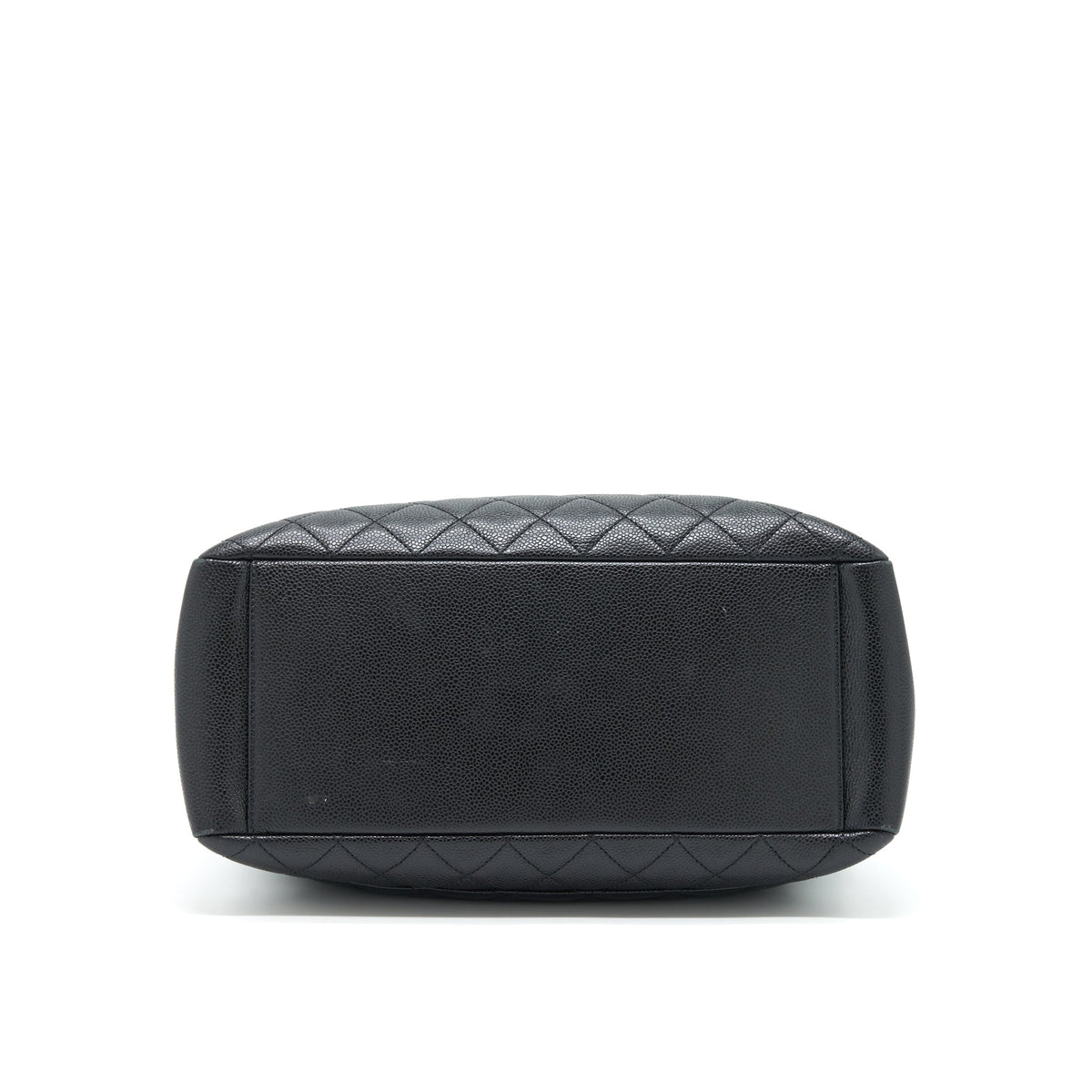 CHANEL GRAND SHOPPING TOTE BAG CAVIAR BLACK SHW