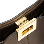 FENDI PEEKABOO X-LITE MEDIUM BROWN GHW