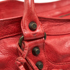 BALENCIAGA CLASSIC CITY BAG RED