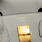 Hermes Birkin 30 Togo 4Z Gris Mouette GHW