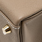 Hermes Kelly 25 Togo Etoupe GHW