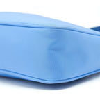 PRADA NYLON SHOULDER BAG BLUE